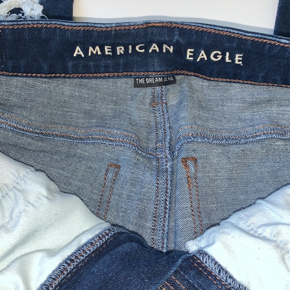 American Eagle Outfitters Dream Jean Distressed Jeggings Size 6 - Picture 7 of 10